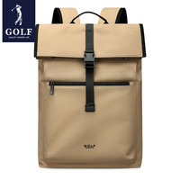 高尔夫 防泼水通勤双肩包 款式6-鹿角棕(送双肩包)
