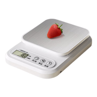 SUNCHA 双枪 电子秤厨房秤食物烘焙克秤 不锈钢充电款3kg/0.1g 量程3kg充电款