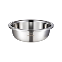 京东京造304不锈钢盆大号和面盆食品级加厚揉面盆家用大盆厨房洗菜盆面盆打蛋盆发面盆30CM