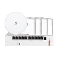 华为（HUAWEI）全屋wifi6套装 1吸顶1双网口2单网口ap面板+4口POE交换机5g分布式无线千兆路由器穿墙王企业级家用