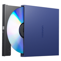 UGREEN 绿联 8倍速 USB外置移动光驱 DVD光盘刻录机 适用笔记本电脑台式机