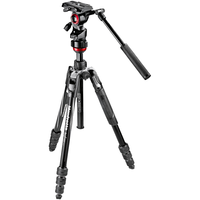  Manfrotto/曼富图 MVKBFRT-LIVE 旋锁 三脚架套装+液压云台