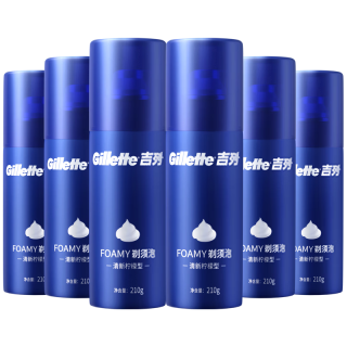  Gillette/吉列 剃须泡沫  210g*3