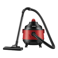 SUPOR 苏泊尔 VCC83S 桶式吸尘器 红色