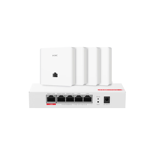  H3C/新华三 3000M 全屋wifi套装+千兆双频无线ap+5口PoE路由器