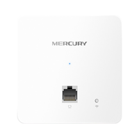 水星网络(MERCURY) 1200M双频无线面板式AP 企业级酒店全屋wifi接入点 千兆端口 支持POE供电MIAP1200GP