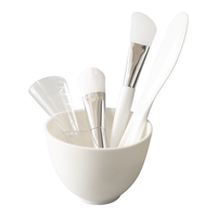 奥兰拉 美容硅胶面膜刷套装+调膜碗+涂泥膜棒+计量器+硅胶刷+毛刷