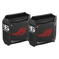 ASUS 华硕 ROG GT6魔方幻三频万兆电竞MESH分布式路由器  黑色单只装