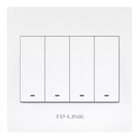 TP-LINK 普联 无线智能面板开关 智能灯控感应定时开关智能联动wifi手机远程 Zigbee便利贴搭配网关使用 SWB240Z