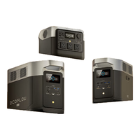 ECOFLOW【德2Max+400W】快充移动户外电源220V 2400W大功率大容量 车载自驾露营停电应急储能备用电源