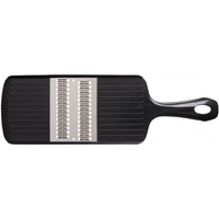 霜山SHIMOYAMA不锈钢板形刨丝器多功能厨房擦丝器擦黄瓜土豆丝双向切丝器 双向刨丝器-细丝用(带保护套)