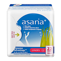 asana/阿莎娜 812629003313 抑菌 卫生巾 15.5cm*22片