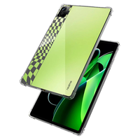 Biaze 毕亚兹 2022款realme真我平板X 11英寸平板电脑保护套  四角防摔TPU材质透明硅胶轻薄简约保护壳 PB342透明白