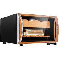 茄龙(CIGARLOONG)雪茄柜小型迷你智能控温保湿柜西班牙雪松木嵌入式醇养恒温红酒柜CL-25C 全雪茄款