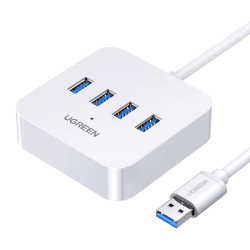 绿联 高速4口拓展 USB3.0分线器扩展坞