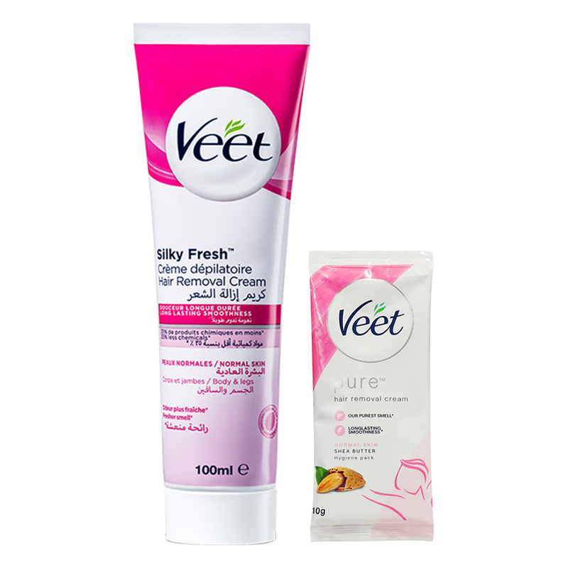  Veet/薇婷 敏感肌 脱毛膏  100ml+10g