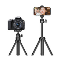 ulanzi优篮子 MT-34迷你便携三脚架桌面手机直播vlog伸缩延长自拍杆微单G7X3相机通用支架
