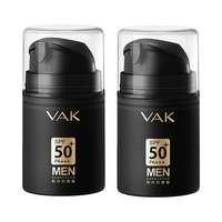 梵贞VAK男士防晒霜SPF50+PA+++户外隔离乳军训防嗮乳抗补水汗晒伤黑