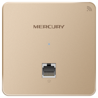 MERCURY 水星网络 MIAP300P 300M企业级无线面板AP WiFi-4 金色
