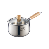 【爱仕达套装优惠购】316L奶锅18CM+304不锈钢蒸格18CM 升级荷木 含蒸格 316L宝宝级 18cm