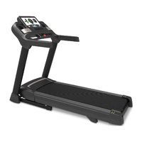 哈莫跑步机家庭用走步折叠减震静音大承重300斤燃脂塑型触摸彩屏 H5T跑步机