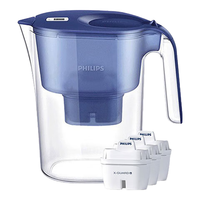 PHILIPS飞利浦全净水壶家用滤水壶厨房自来水过滤净水器AWP2814IGT一壶7芯 【4.2L】一壶1芯 专家版