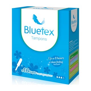 Bluetex 蓝宝丝 长导管卫生棉条 无香型 大流量 16支
