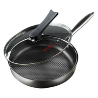 COOKER KING 炊大皇 JG28QM 煎锅(28cm、不粘、304不锈钢、可立盖)