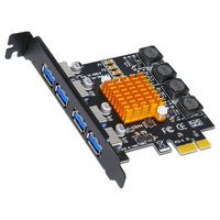 SSU 四口 PCI-E转USB3.0扩展卡
