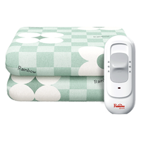 rainbow 彩虹莱妃尔 彩虹 电热毯双人1.5米长-1.2米宽高温自动断电