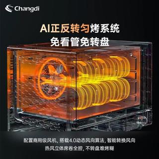 长帝 s1max纳米级瓷内胆家私两用多功能发酵喷雾欧包烤箱