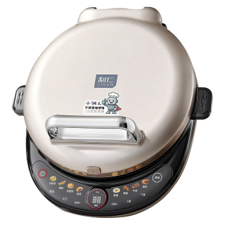 国家补贴、PLUS会员：利仁 上下盘可拆洗 电饼铛40mm超深2000W LR-XGR3997