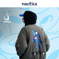 nautica white sail【联名款】白帆×COIN联名宽松休闲男女同款厚外套棉服CPJW3402 灰色01D M
