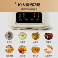 SUPOR/苏泊尔 全高硼硅玻璃 养生壶 304L不锈钢茶漏