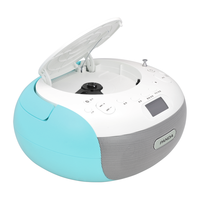 熊猫（PANDA）CD-306cd机复读机学生英语听力cd播放机家用蓝牙音箱光盘机MP3便携台式cd播放器胎教机（蓝）