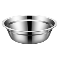 美厨（maxcook）316L不锈钢汤盆汤碗16cm 加厚加宽加深 可用电磁炉MCWA1618