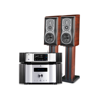 惠威(HiVi)M803A专业6.5英寸HIFI书架音箱高保真发烧三分频2.0木质无源书架音箱 M803A + AD3PRO+配TYi2