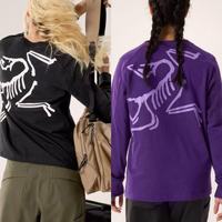 始祖鸟女款 KRAGG重磅鸟标长袖T恤