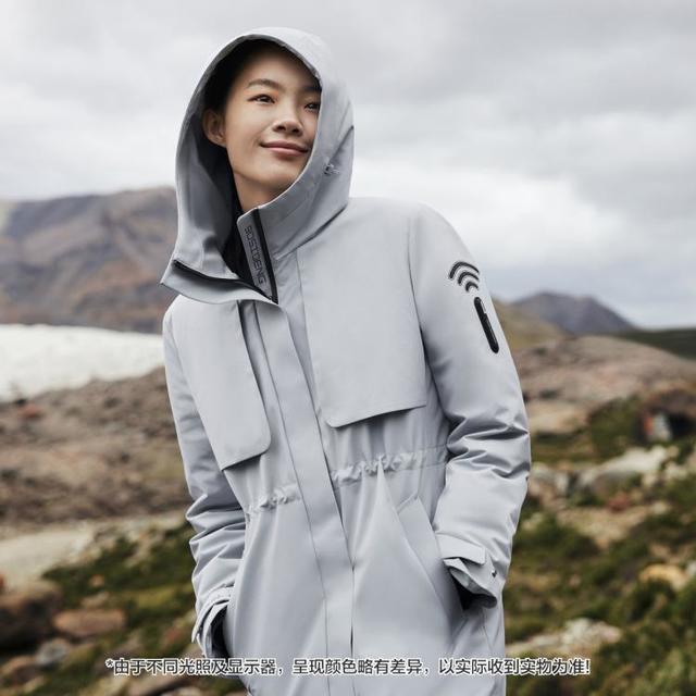 波司登 高端户外 【GORE-TEX三防】90%鹅绒800+高蓬女士中长款羽绒服 B20142222