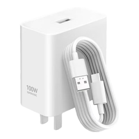 OPPO充电器100W超级闪充FindX7 X7ultra X6Pro Reno10Pro+ K12K11一加11/12/Ace3Pro真我手机通用 OPPO100W超级闪充套装 100W充电头+10A闪充线