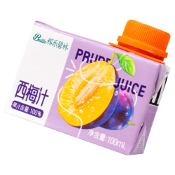 稼乐碧林 碧林果汁 西梅汁100mL*24盒健康低脂浓缩果汁饮料年货整箱装年礼