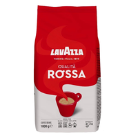 【自营】LAVAZZA拉瓦萨罗萨醇香意式拼配咖啡豆1kg中度烘焙