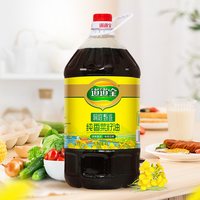 道道全洞庭甄选纯香菜籽油 非转基因物理压榨 香味纯正食用油