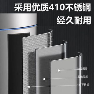 斯图10升智能感应垃圾桶家用商用厨房卫生间带盖充电卧室办公极地白色 10升极地白色