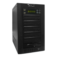 Suoli 索厉 智能DVD光盘拷贝机 一拖五光盘对光盘拷贝机/U盘对光盘拷贝机/U盘对U盘拷贝机/ SL-5DU(双U版)