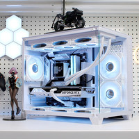 金泰克 7800X3D/5080纯白海景房电脑组装台式机主机