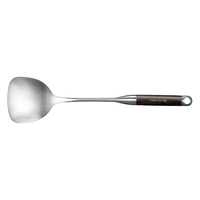 Joyoung 九阳 锅铲家用316L不锈钢炒菜铲防烫木柄铁锅专用中式铲子