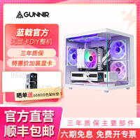 GUNNIR 14600kf无显卡整机组装台式机 选装游戏显卡DIY电脑
