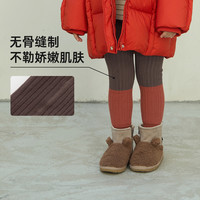 爬爬 冬季儿童打底袜裤男童女童撞色百搭休闲耐磨