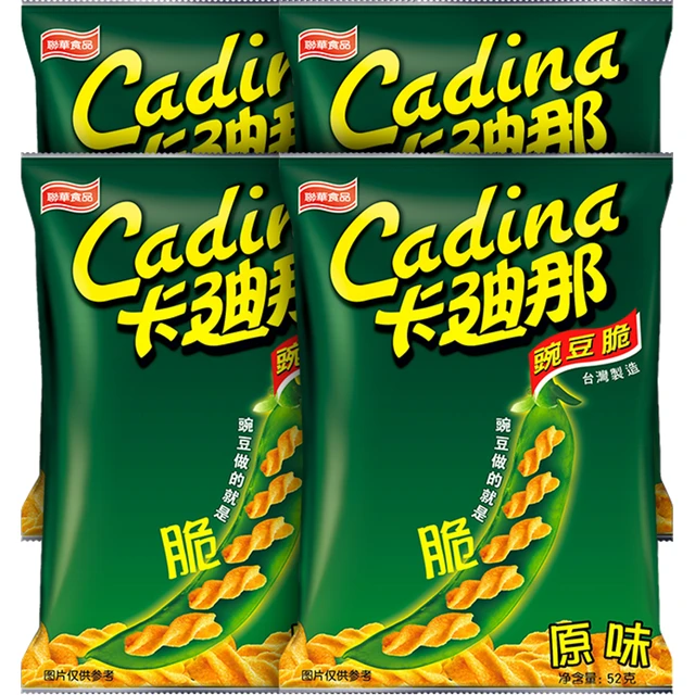 Cadina 卡迪那 豌豆脆组合装 4口味